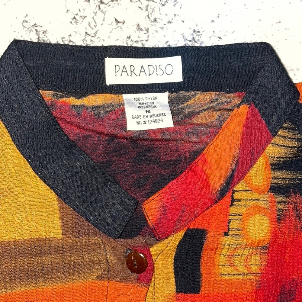 Womens Button Front Tunic Top - image 5